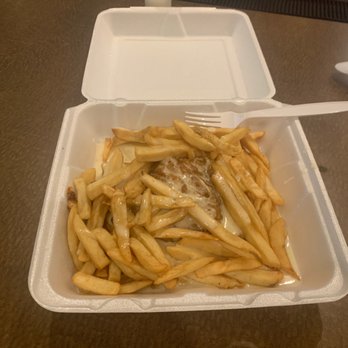Finn's Food and Spirits - french fries in a styrofoam container - New American Near Me - Hannibal, Missouri Finn's Food and Spirits - french fries in a styrofoam container - New American Near Me - Hannibal, Missouri