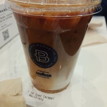 Paris Baguette - Small Iced Caramel Macchiatto - Cafes Near Me - Maple Grove, Minnesota Paris Baguette - Small Iced Caramel Macchiatto - Cafes Near Me - Maple Grove, Minnesota