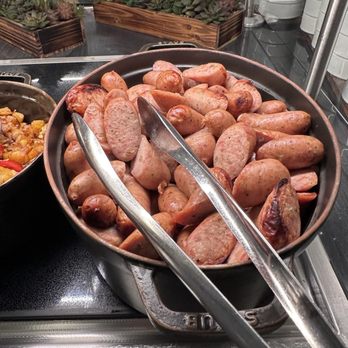 American Express Centurion Lounge - Sausage - Airport Lounges Near Me - Los Angeles, California