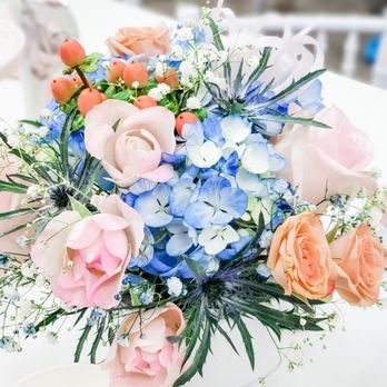 The Flower Crown Design Studio - first birthday centerpiece - Floral Designers Near Me
