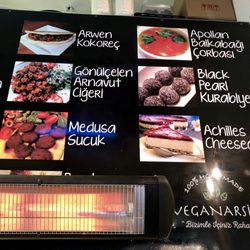 Veganarsist - Menu December 2018