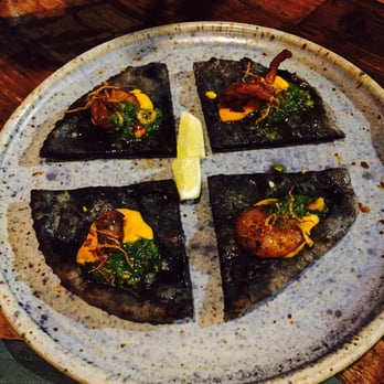 Tigerlily - Accidentally delivered squid ink naan - Indian Near Me - Berkeley, California Tigerlily - Accidentally delivered squid ink naan - Indian Near Me - Berkeley, California