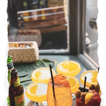 Anthony David's - a tray of drinks on a table - Breakfast & Brunch Near Me - Hoboken, New Jersey Anthony David's - a tray of drinks on a table - Breakfast & Brunch Near Me - Hoboken, New Jersey