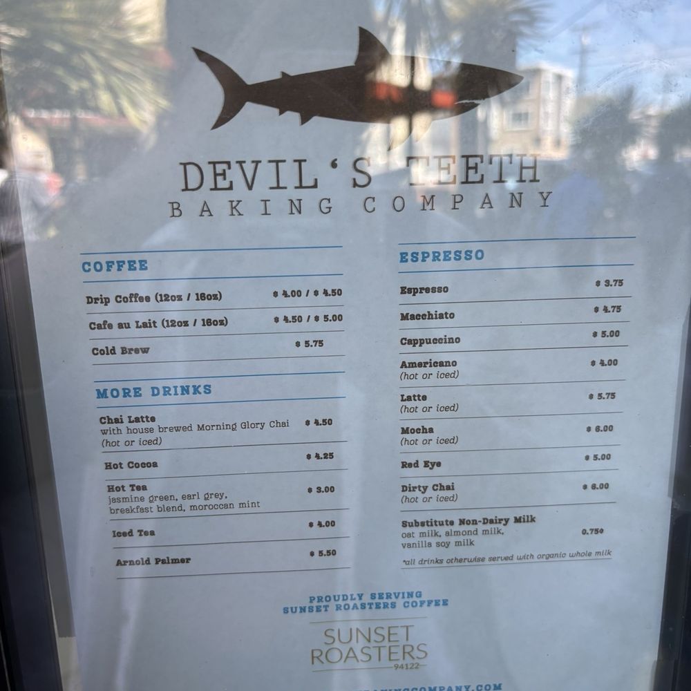 Devil’s Teeth Baking Company - Menu (3/25/25) - Bakeries Near Me - San Francisco, California Devil’s Teeth Baking Company - Menu (3/25/25) - Bakeries Near Me - San Francisco, California