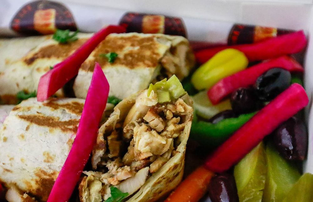 Food from Shawarma lex