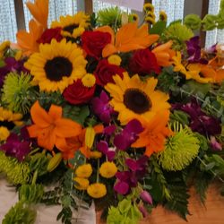 Ever-Bloom - Lovely Casket Spray for Mother!! Each type of flower has special meaning & Ever Bloom did the most BEAUTIFUL arrangement. Thank you!!