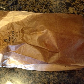 Dough - Grease soaked bag from Dough doughnuts...yuck - Desserts Near Me - New York, New York Dough - Grease soaked bag from Dough doughnuts...yuck - Desserts Near Me - New York, New York