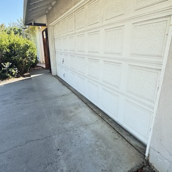 Around The Clock Garage Doors - After the repair, door doesn't show any of the damage I caused! - Garage Door Services Near Me - San Jose, California