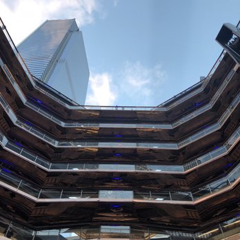 Vessel - Looking up. - Landmarks & Historical Buildings Near Me - New York, New York Vessel - Looking up. - Landmarks & Historical Buildings Near Me - New York, New York