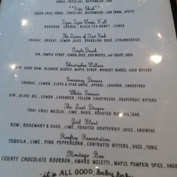 Sweet Chick - Drink menu - Breakfast & Brunch Near Me - Brooklyn, New York Sweet Chick - Drink menu - Breakfast & Brunch Near Me - Brooklyn, New York