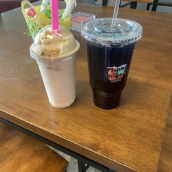 Bear Nutrition - Strawberry Cheesecake shake. Captain America, (Blue blast, fruit punch)