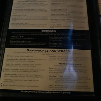 Jac's Cekola's Pizza - Menu - Burgers Near Me - Kalamazoo, Michigan