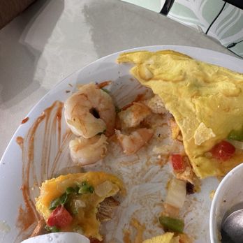 In Cahoots - Grilled shrimp omelette - Breakfast & Brunch Near Me - Panama City Beach, Florida In Cahoots - Grilled shrimp omelette - Breakfast & Brunch Near Me - Panama City Beach, Florida