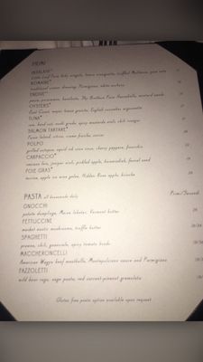 Menu photo 7 Sorellina Boston, MA