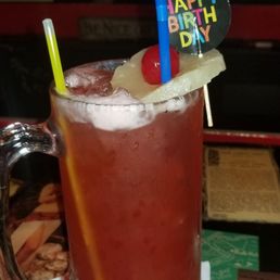 Caribbean Asskicker. This is my Birthday Drink. One of my favorite places to visit for a  Birthday Drink.