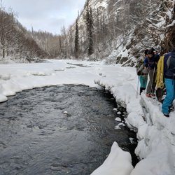 Hunter Creek Ice Climbs