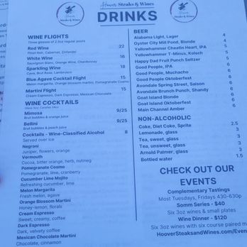 Hoover Steaks & Wines - Salad Near Me - Bluff Park, Alabama