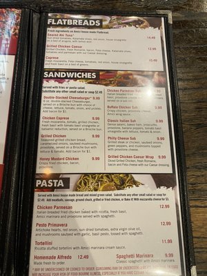 Menu photo 3 Amici Milledgevile Milledgeville, GA Menu photo 3 Amici Milledgevile Milledgeville, GA