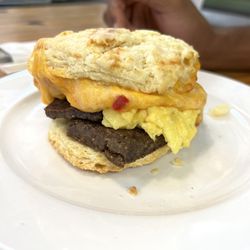 Noda Bodega - Southern style biscuit with liver mush