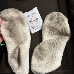 My socks after walking on the floor they were clean prior Just stay away from this place