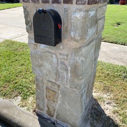 Rock Solid Masonry - Mailbox rebuild. I am very please with outcome!! Thanks Rocky!