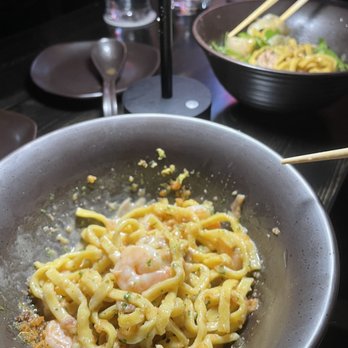 pastaRAMEN - Temomi Ramen Shrimp Scampi - Italian Near Me - Montclair, New Jersey pastaRAMEN - Temomi Ramen Shrimp Scampi - Italian Near Me - Montclair, New Jersey