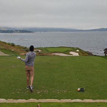 Pebble Beach Golf Links - Frontline covid worker playing No. 7 - Golf Near Me - Pebble Beach, California
