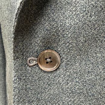 The Bespoke Clothier - Smoke grey mother of pearl buttons. - Sewing & Alterations Near Me - Bellevue, Washington