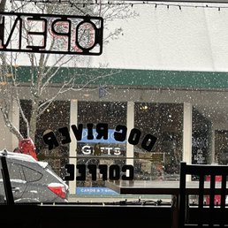 Snow day at the cafe