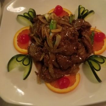 Wave Bistro - Sliced Beef in Spiced Hoisin Sauce - Asian Fusion Near Me - Omaha, Nebraska Wave Bistro - Sliced Beef in Spiced Hoisin Sauce - Asian Fusion Near Me - Omaha, Nebraska