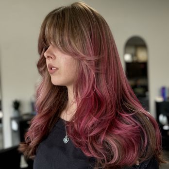 Echelon Salon - Blush pink balayage by @hairbyjayleigh - Hair Salons Near Me - Santa Clarita, California Echelon Salon - Blush pink balayage by @hairbyjayleigh - Hair Salons Near Me - Santa Clarita, California