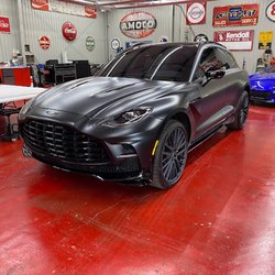 Aston Martin DBX inside Clay Motorsports