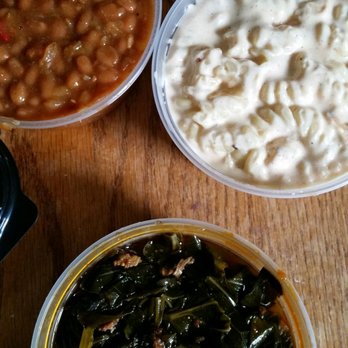 Barabicu Smokehouse - Greens, beans, and Mac n cheese - Barbeque Near Me - Parma, Ohio