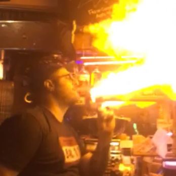 Bar 11 - Blowing fire! - Dive Bars Near Me - Pittsburgh, Pennsylvania