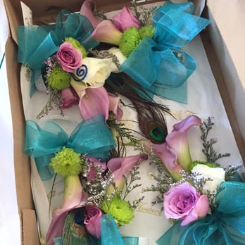Created For You Wedding Flowers - Corsages for the girls - Florists Near Me