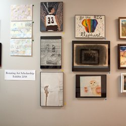 Elko County Art Club - Displayed Senior Scholarship Exhibit at our Gallery!