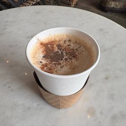 Hazelnut latte Hazelnut latte