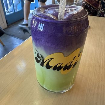 Madi - Ube matcha latte - Breakfast & Brunch Near Me - San Diego, California Madi - Ube matcha latte - Breakfast & Brunch Near Me - San Diego, California