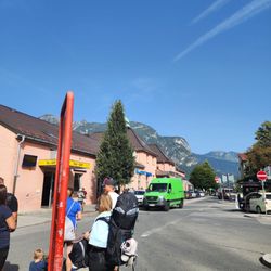 Bahnhof Garmisch Partenkirchen - Front of train station - can also catch a bus or taxi