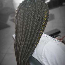 Immaculate Hair Salon - Med box braids