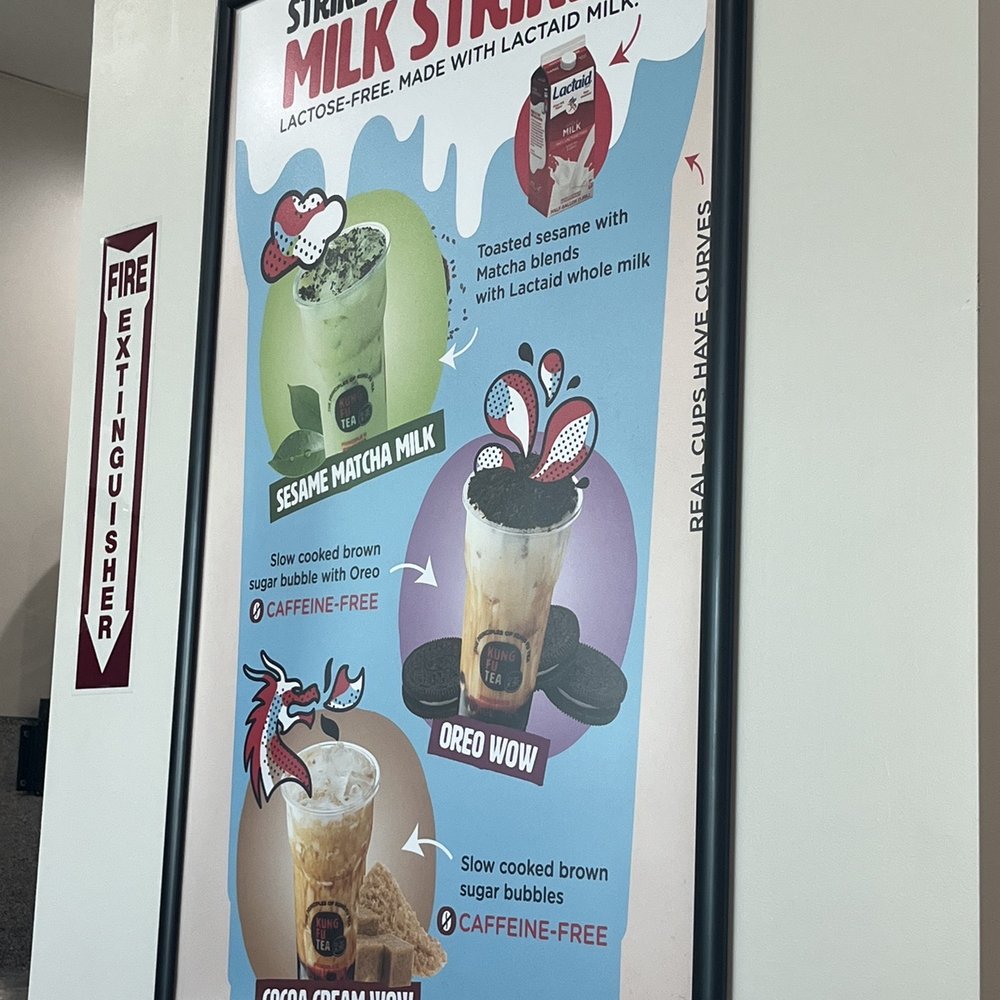 Kung Fu Tea - lactose free options - Bubble Tea Near Me - West Hartford, Connecticut Kung Fu Tea - lactose free options - Bubble Tea Near Me - West Hartford, Connecticut
