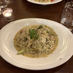 La Fiamma Restaurant - Very good scallop risotto.