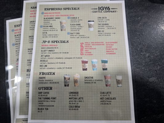 Menu photo 3 IGY6 Coffee Dawsonville, GA Menu photo 3 IGY6 Coffee Dawsonville, GA