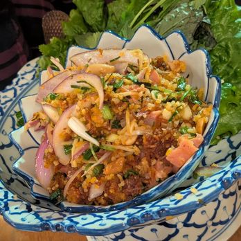Torsap Thai Kitchen - Crispy Rice Salad - Thai Near Me - Walnut Creek, California Torsap Thai Kitchen - Crispy Rice Salad - Thai Near Me - Walnut Creek, California