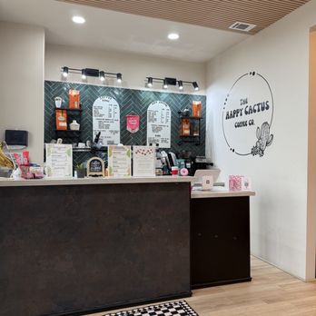 The Happy Cactus Coffee - Interior ordering area - Coffee & Tea Near Me - Katy, Texas