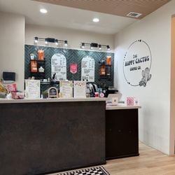 The Happy Cactus Coffee - Interior ordering area