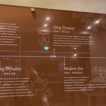 Chagee Modern Teahouse - Tea History - Tea Rooms Near Me - Ontario, California
