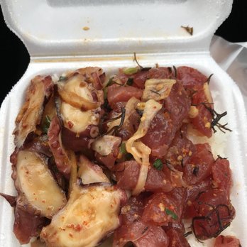 Ono Seafood - Shoyu tako and hawaiian ahi - Seafood Near Me - Honolulu, Hawaii Ono Seafood - Shoyu tako and hawaiian ahi - Seafood Near Me - Honolulu, Hawaii