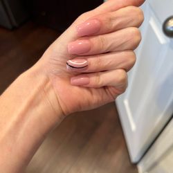 Lee Vista Nails & Spa - Ok my hands are dry but the design and the nails. Amazing. Flawless. They did great.