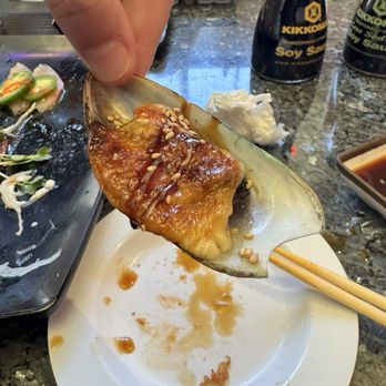 Hello Sushi - Baked green mussel - Sushi Bars Near Me - Fullerton, California Hello Sushi - Baked green mussel - Sushi Bars Near Me - Fullerton, California